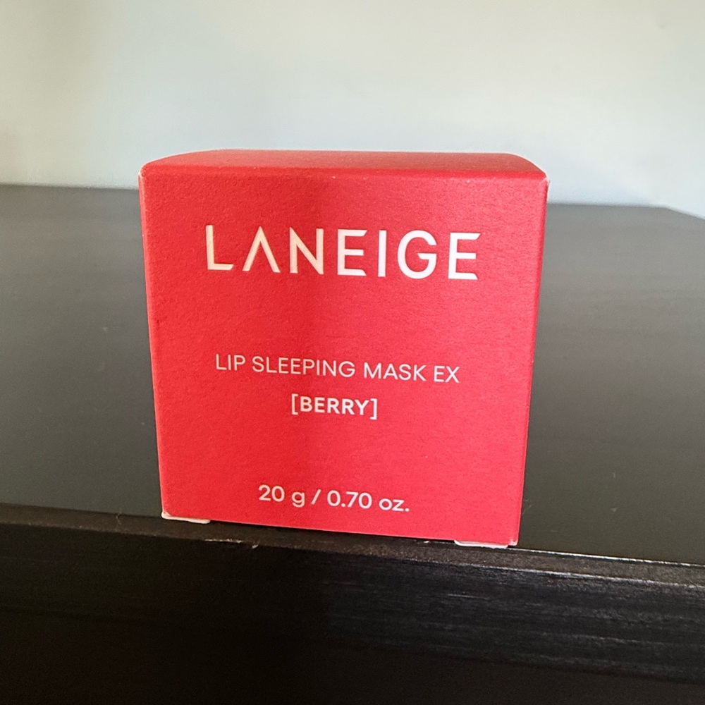 LANEIGE Lip Sleeping Mask EX - Berry - NEW, FULL SIZE